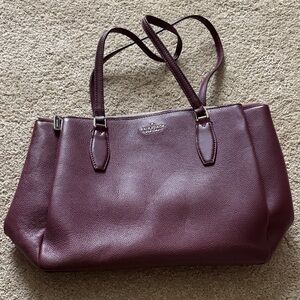 Kate Spade Plum Leather Tote